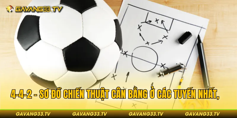 4-4-2 - Đội hình ra sân cân bằng nhất ở các tuyến nhất