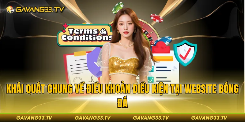 Khái quát chung về điều khoản điều kiện tại website bóng đá