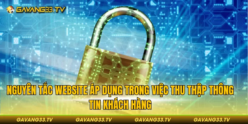 Chính Sách Bảo Mật 3 Nguyên tắc website áp dụng trong việc thu thập thông tin khách hàng