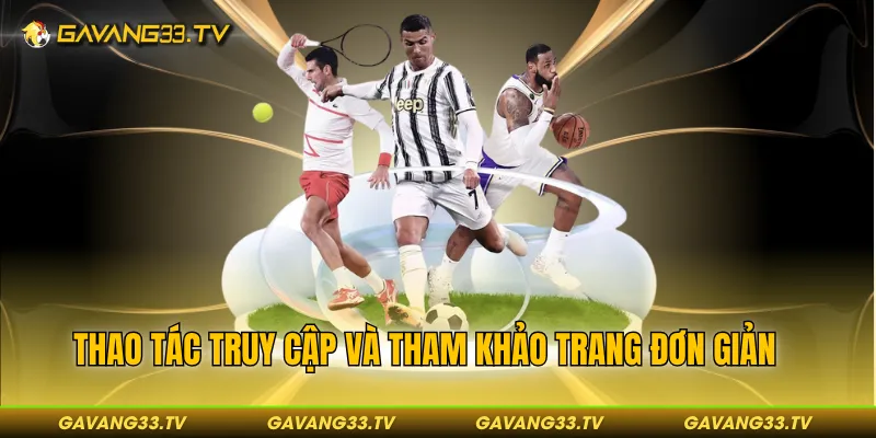 Thao tác truy cập và tham khảo trang đơn giản