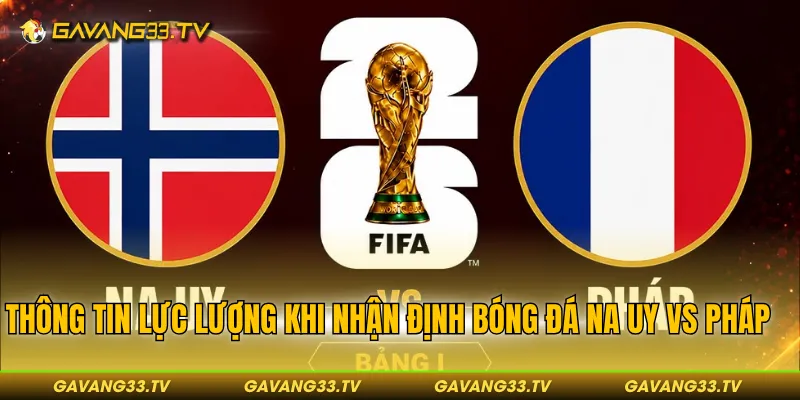 Thông tin lực lượng khi nhận định bóng đá Na Uy vs Pháp