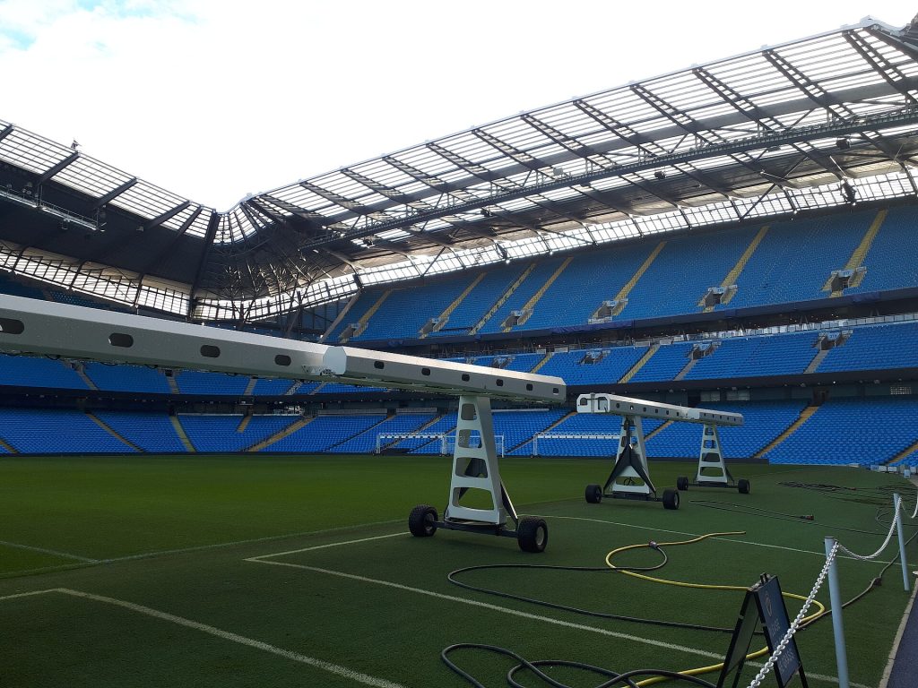 Sân Etihad trong ảnh tư liệu minh họa lịch Premier League 2026