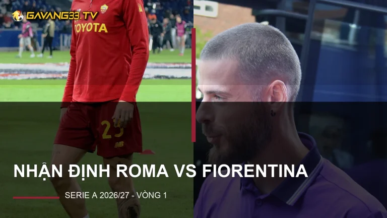 Ảnh thật cầu thủ Roma và Fiorentina, có logo website