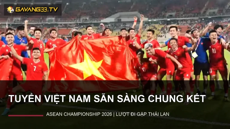 Tuyển Việt Nam ăn mừng danh hiệu ASEAN Championship 2024, có logo website