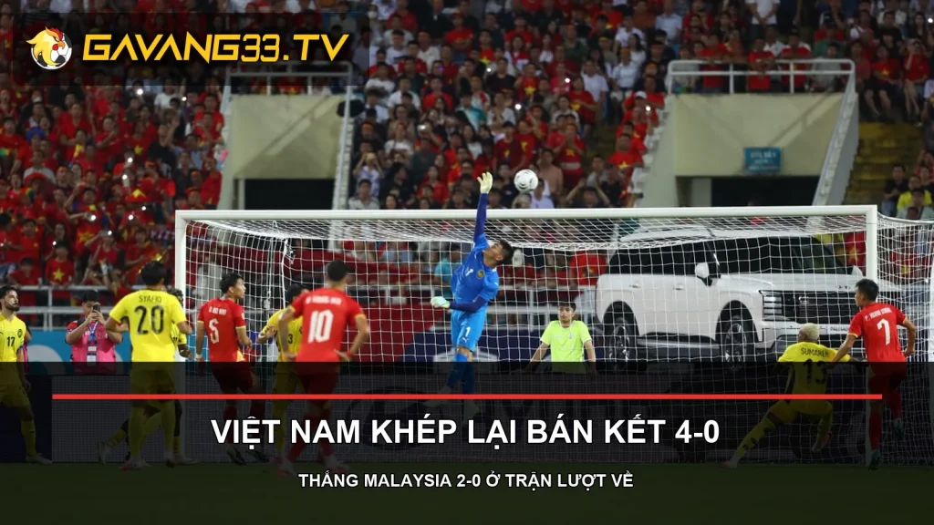 Tình huống trước khung thành Malaysia trong trận thua Việt Nam 0-2