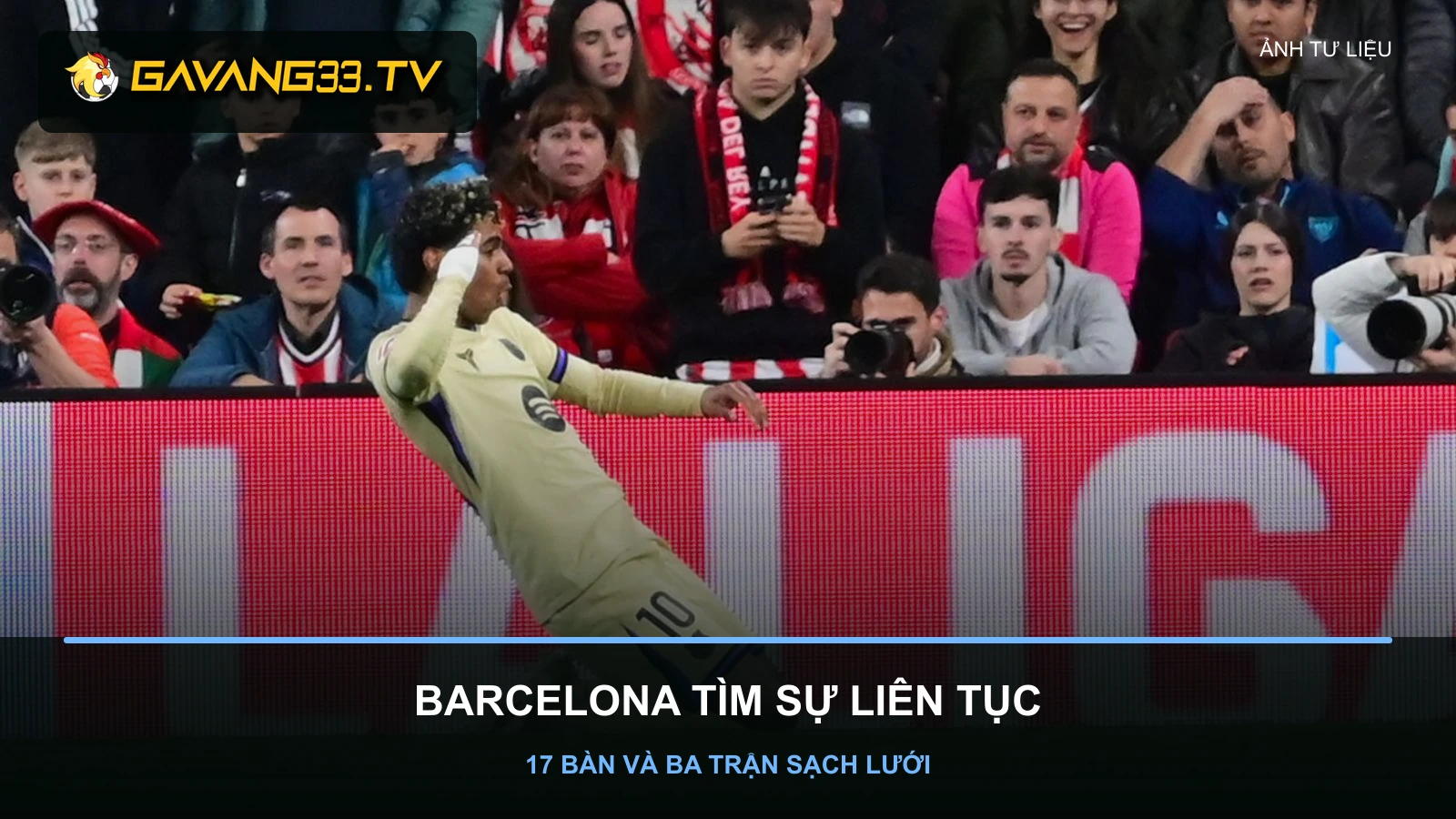Ảnh tư liệu Lamine Yamal trong màu áo Barcelona
