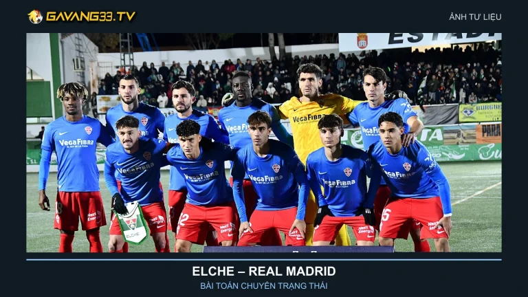 Nhận định Elche vs Real Madrid: Bài toán Martínez Valero 2 Ảnh tư liệu các cầu thủ Elche thi đấu tại Copa del Rey