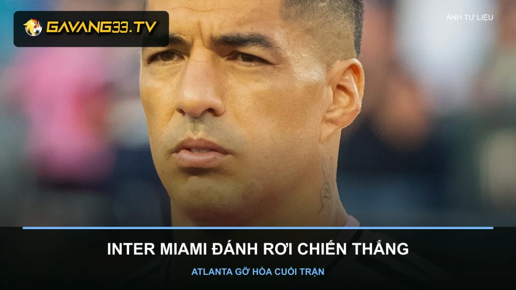Ảnh tư liệu Luis Suárez trong màu áo Inter Miami năm 2025