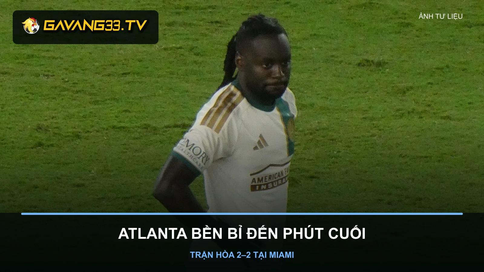 Ảnh tư liệu Tristan Muyumba trong màu áo Atlanta United năm 2026