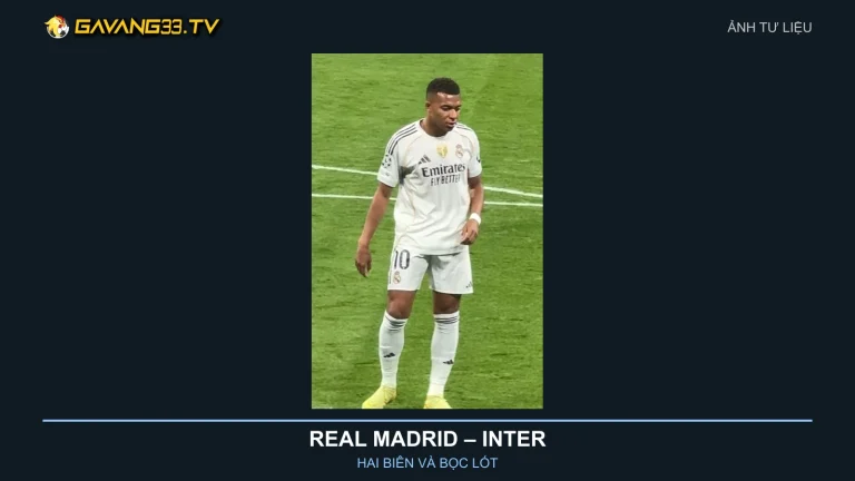 Ảnh tư liệu Kylian Mbappé trong màu áo Real Madrid