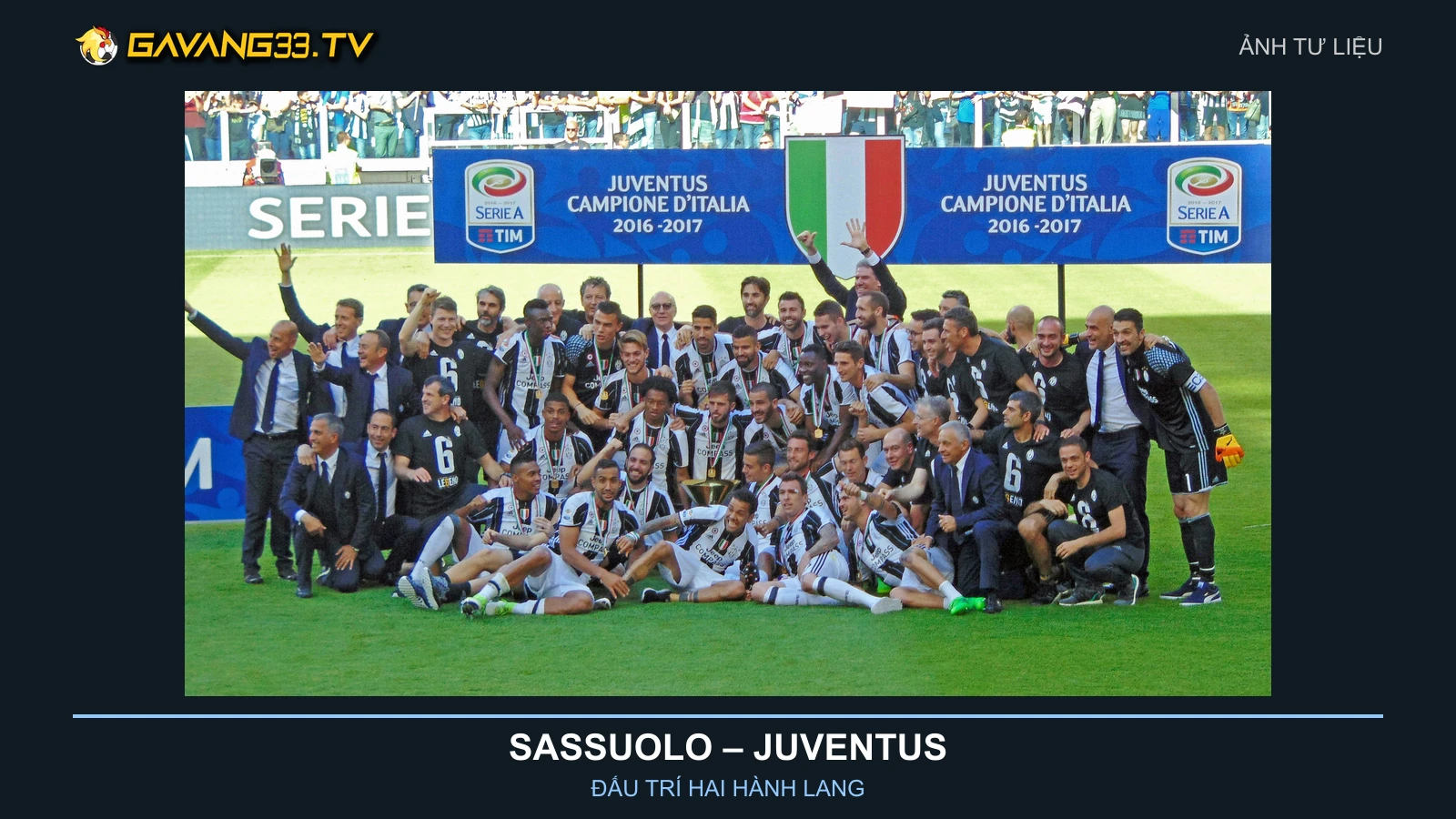 Ảnh tư liệu đội hình Juventus mùa 2016/17